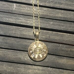 Evil eye luck necklace
